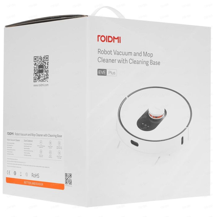 Продаётся робот пылесос Roidmi EVE Plus Robot Vacuum