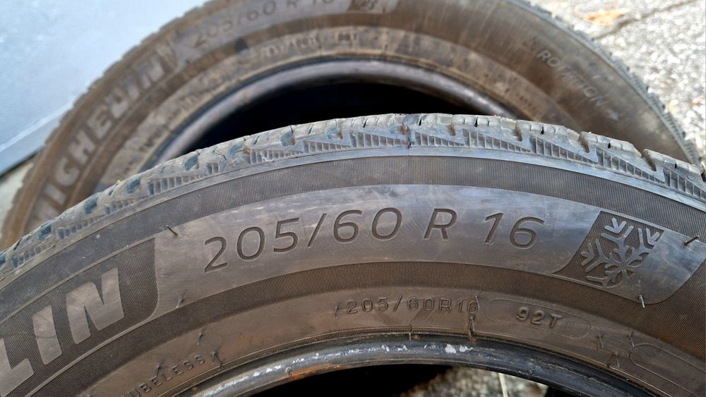 DOT 2024, 205/60/16 зимни гуми Michelin Alpin 7. Мишелин
