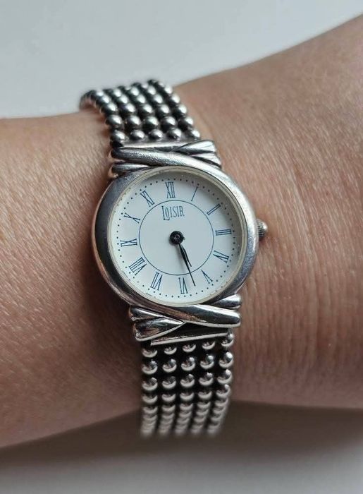 Марков сребърен/925 часовник на Loisir