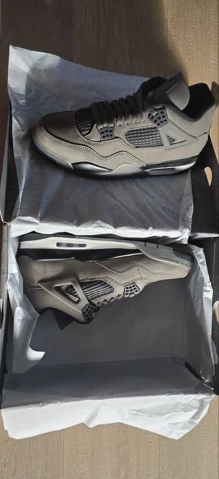 Jordan 4 Cave Stone/Phantom Black