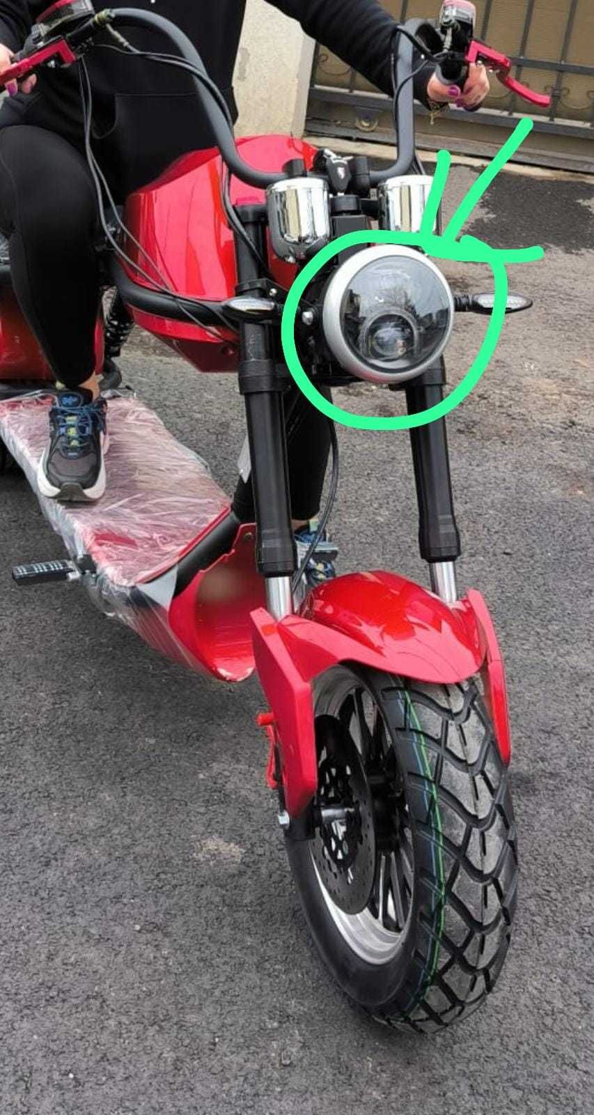 Cablu de alimentare trotinete scuter electric Chopper Harley citycoco