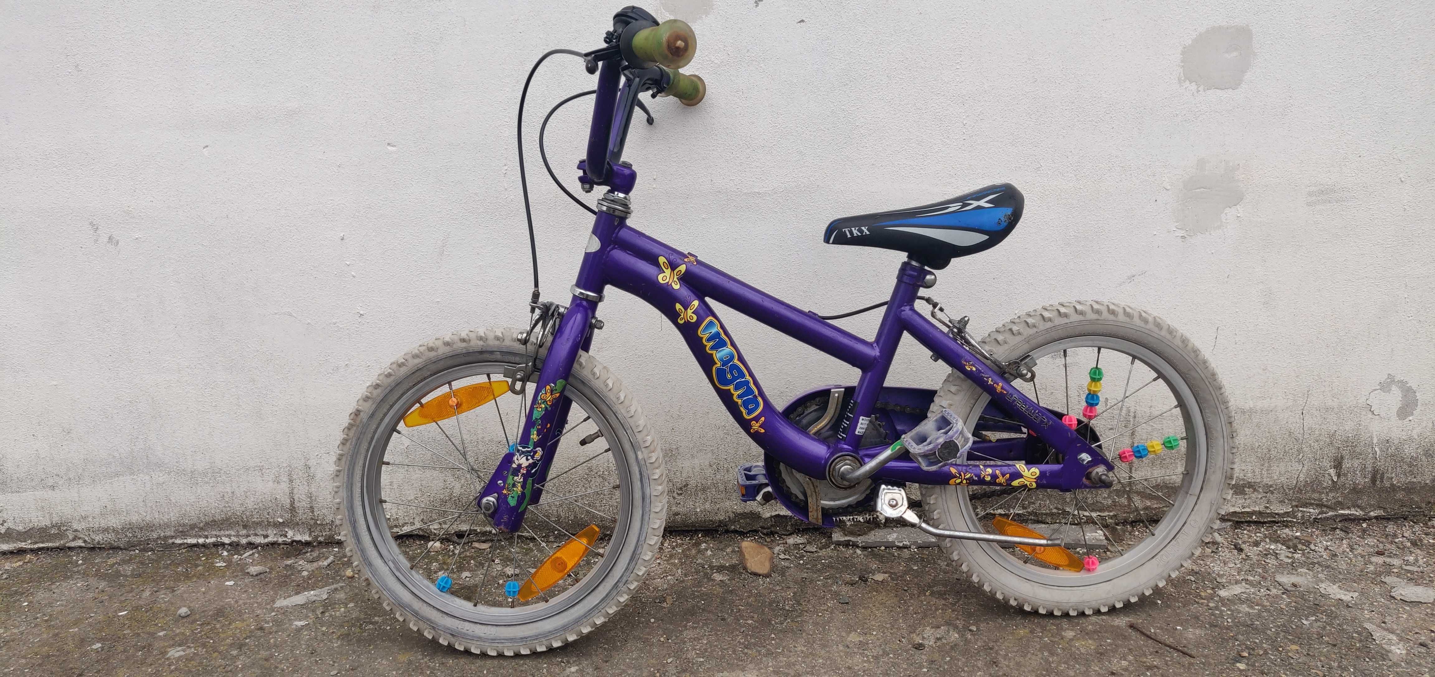 Bicicleta de copii cu roti de 16 inch