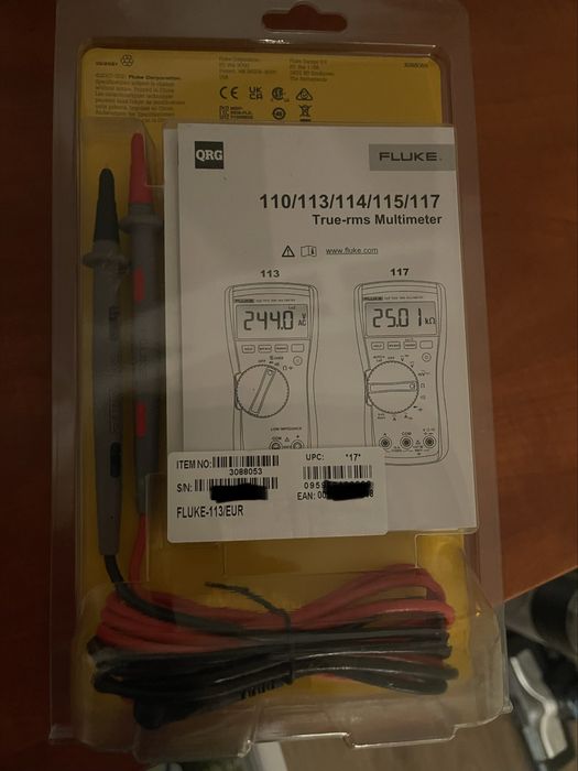 Multimetru Digital Fluke 113 Nou Sigilat