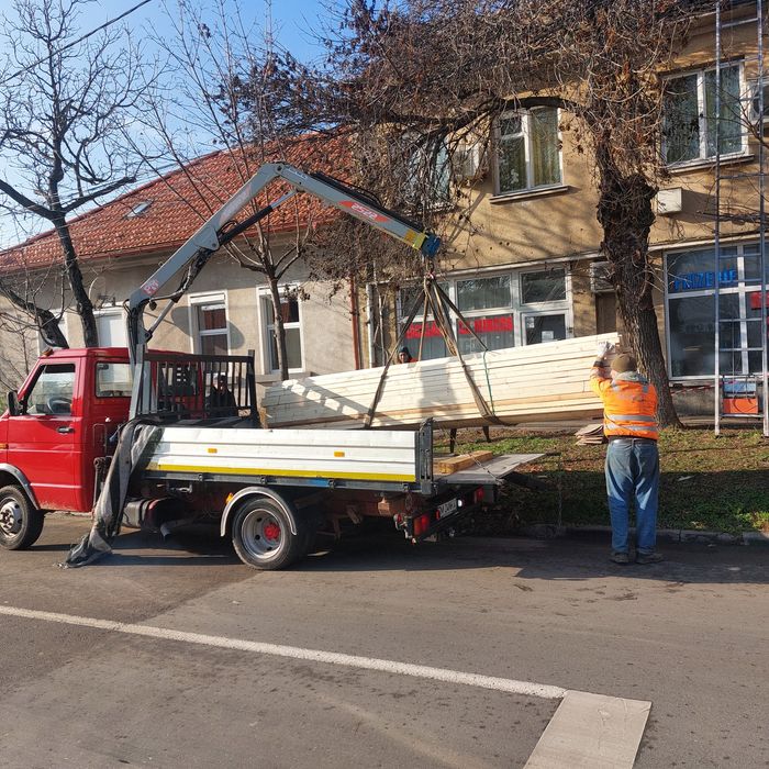 Iveco daily basculabil cu macara
