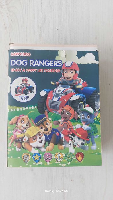 Фигурки Paw Patrol, Пес Патрул с машини