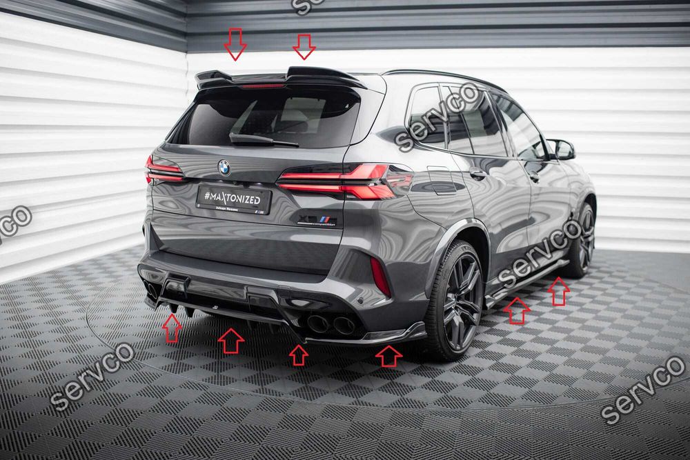 Pachet Body kit tuning Bmw X5 M F95 Facelift 2023- v4 - Maxton Design