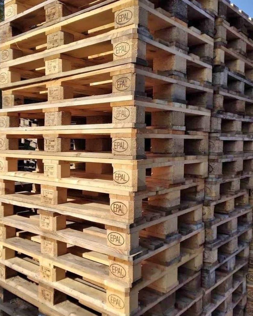 Paleti lemn euro și non-euro 80×120 , 100×120