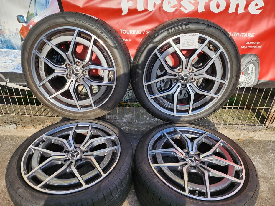 Jante originale mercedes AMG  R19 S KLASS, E KLASS în 2 latimi.