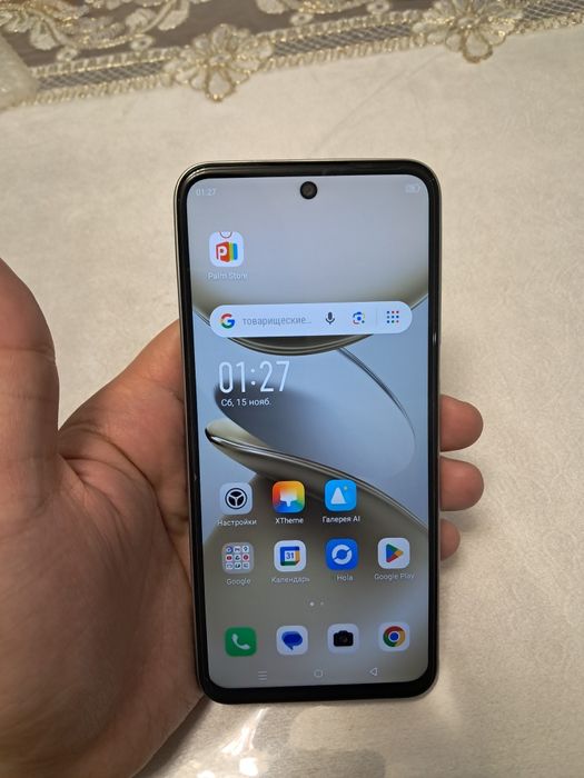 Infinix Smart 9 6/128GB Silver Natural 2025 Igravoy Holati Ideal Zor