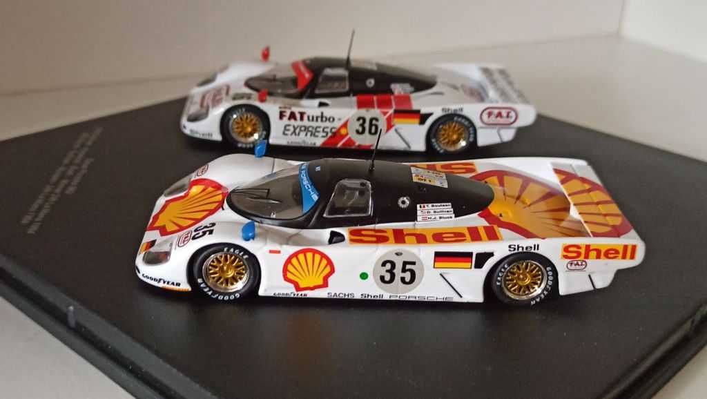 Machete Dauer Porsche 962 Castigator Le Mans 1994 - Set Werk83 1/43