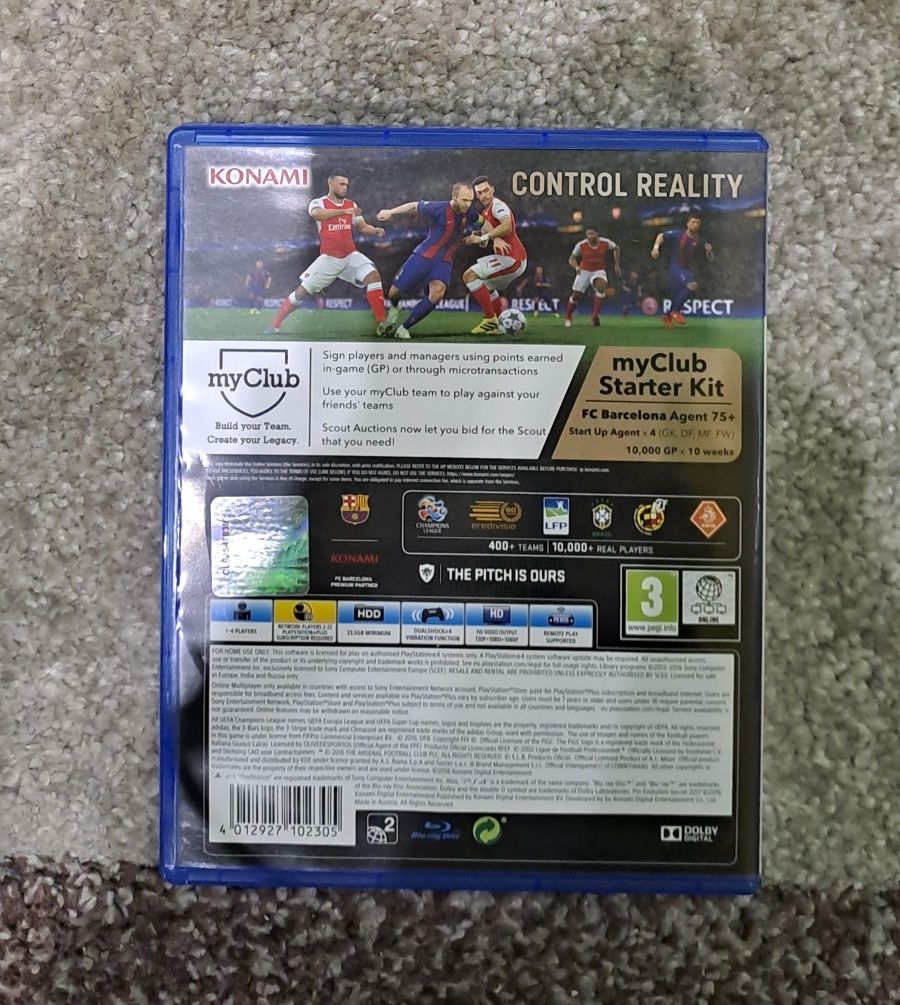 PES 2017 FOR PS4