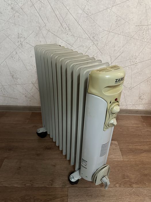 Обогреватель в рабочем состоянии