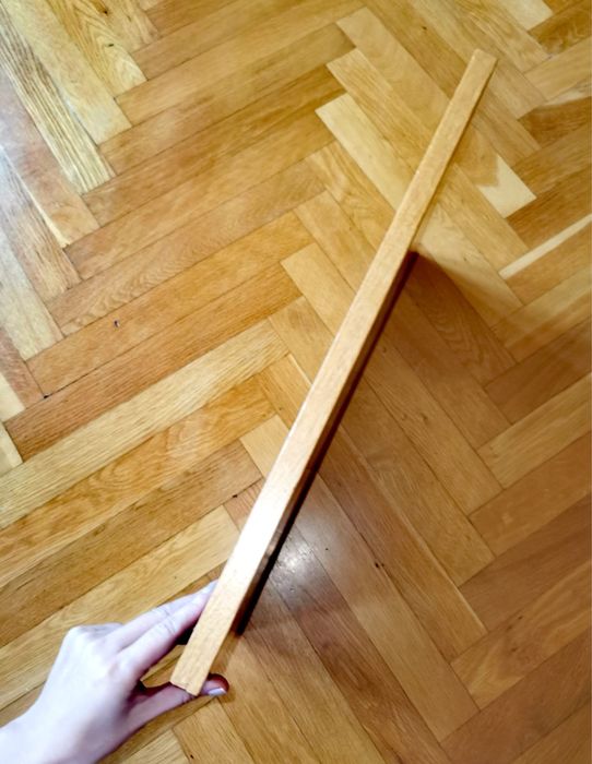 Антикварна дървена картина изработена с техниката интарзия -гола жена