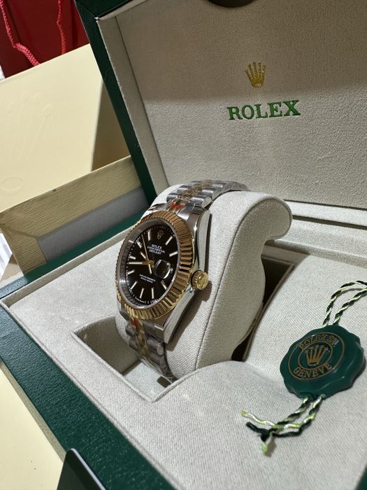 Ceas barbati Rolex DATEJUST Semigold cadou c:13
