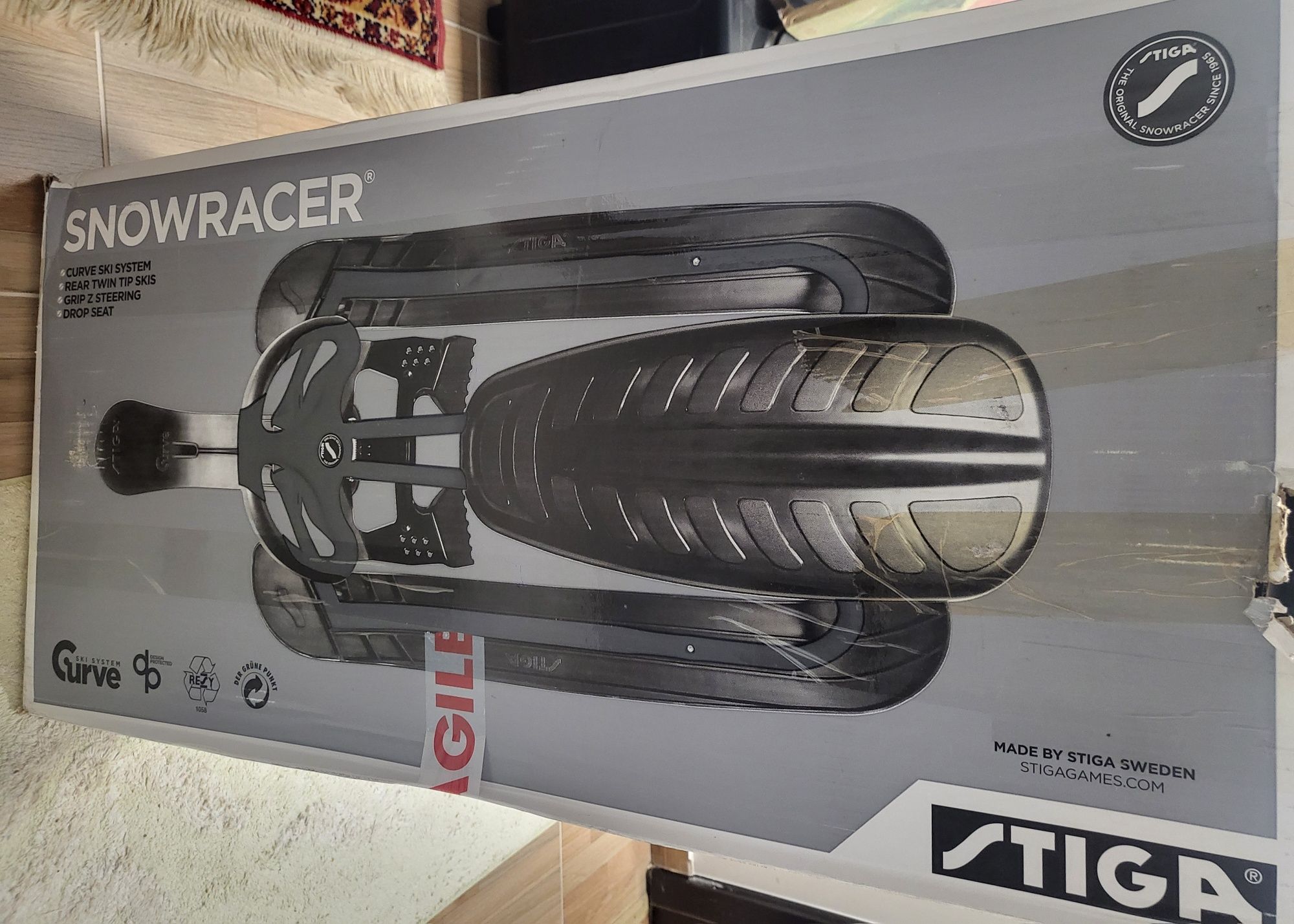 Sanie Stiga Snowracer Pro1