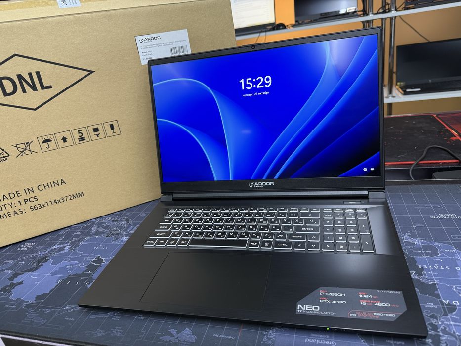 Игровой Ardor Gaming Neo G17 - Core i7-12650H/16Gb/1TB/RTX4060