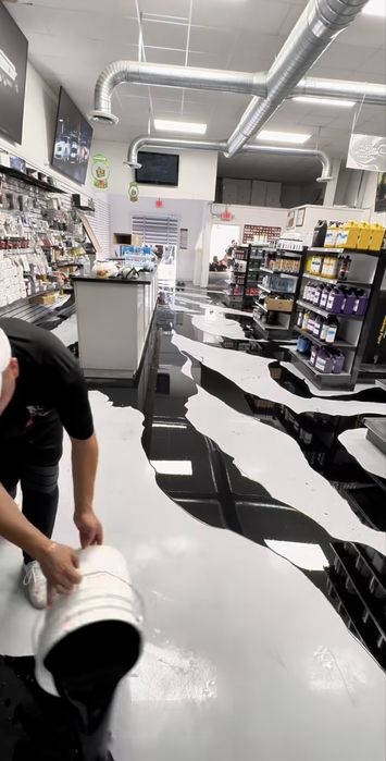 Эпоксидный наливной пол. EPOXY FLOOR COATING SYSTEMS ALEM-500