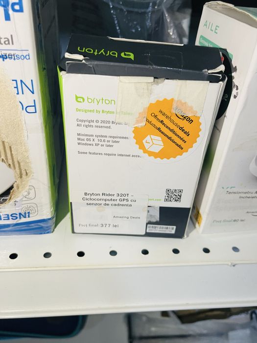 Bryton Rider 320T - Ciclocomputer GPS cu Senzor de Cadrenta