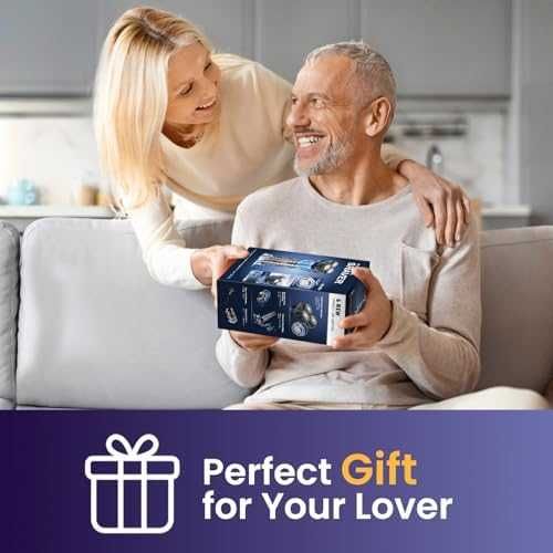 Нова Електрическа самобръсначка за мъже IPX7 360° плаваща глава тример