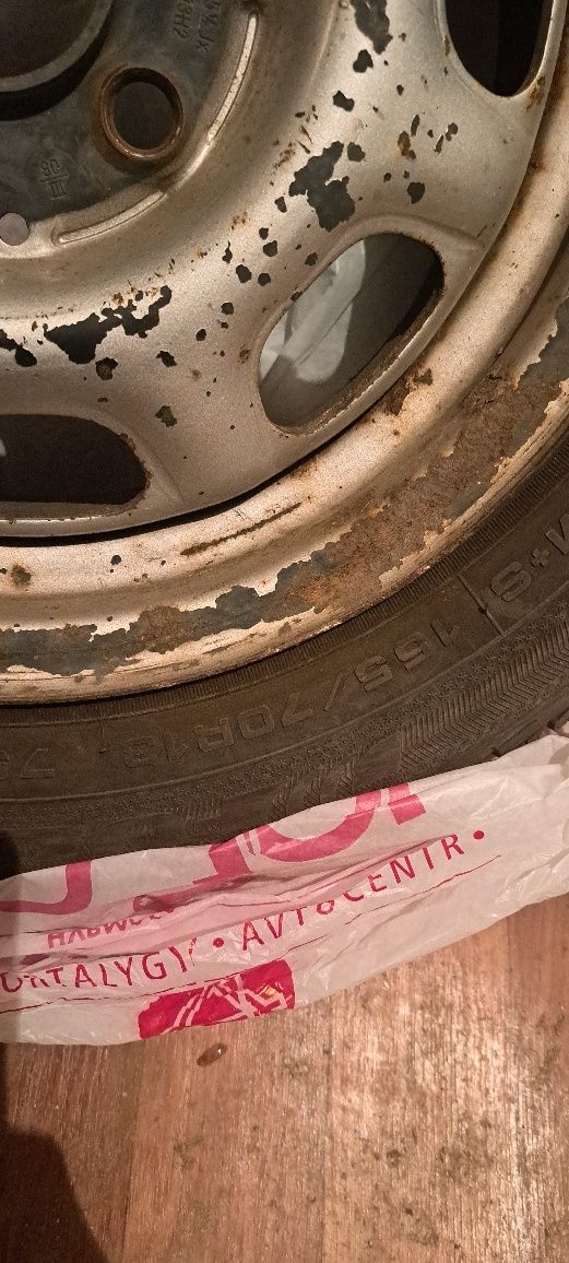 Диски с резиной 4×100