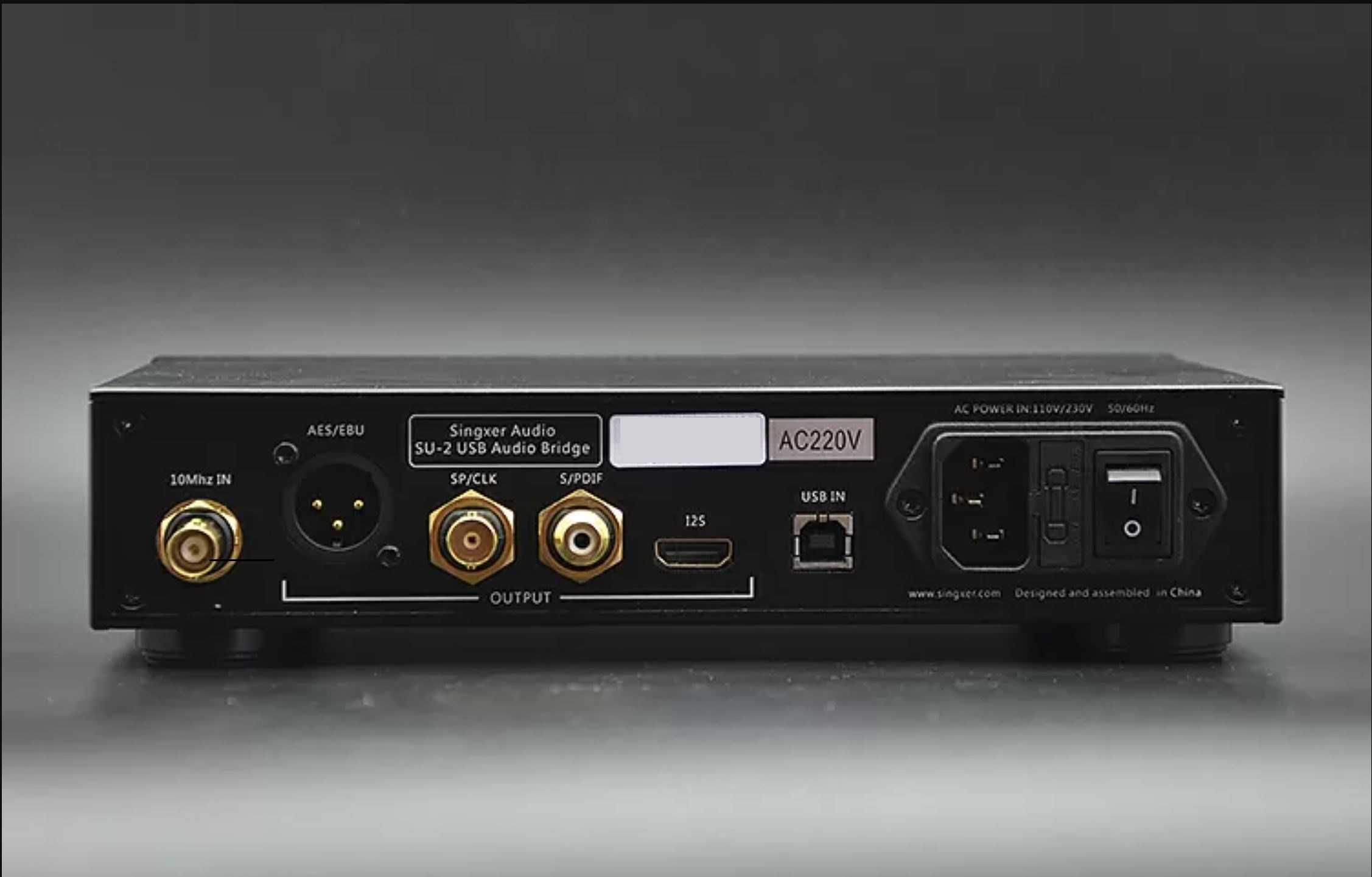 Аудио USB конвертер Singxer SU-2 (USB -> I2S, AES/EBU, COAX RCA & BNC)