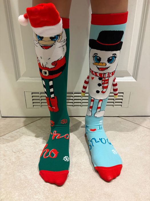 Коледни Чорапи с 3D ефект