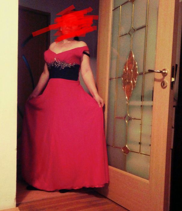 Rochie eleganta matase