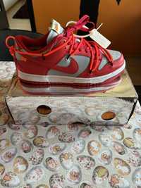 Off white dunk university red