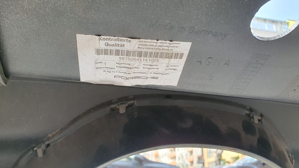 Porsche 987 Boxster S броня спойлер бъмпери