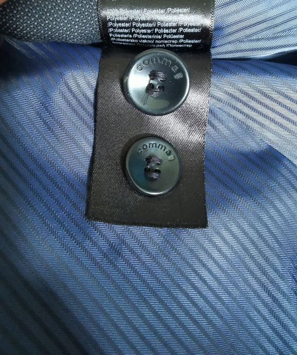 Sacou cambrat bleumarin