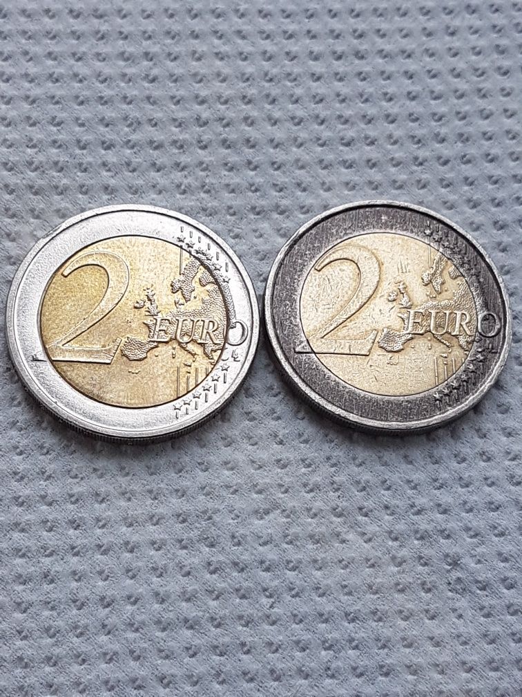 Moneda 2 euro unicata