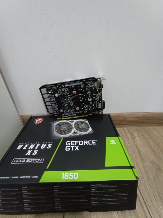 Placa video GTX 1650 / RX 580