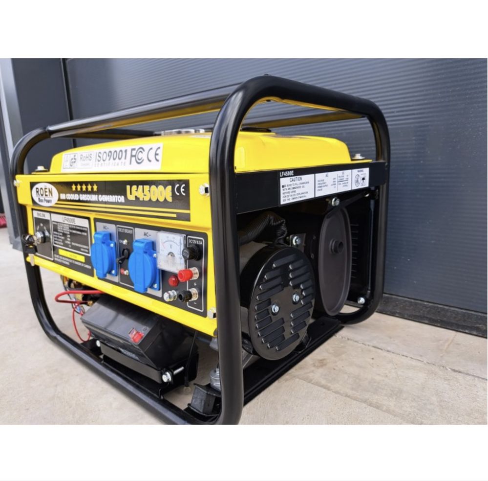 Генератор за ток 4.5kW с ел. стартер с вградена автоматика AVR