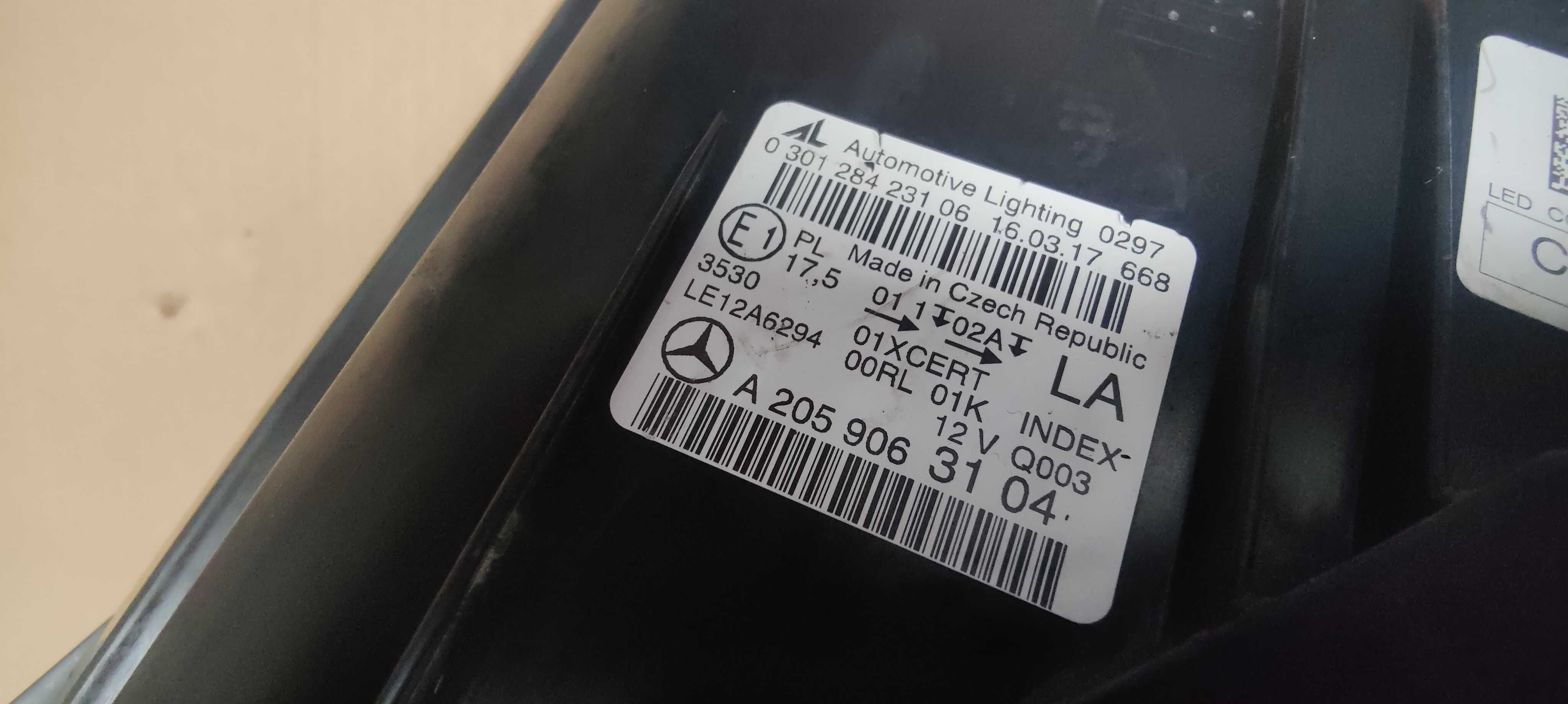 far stanga mercedes c class w205 full led