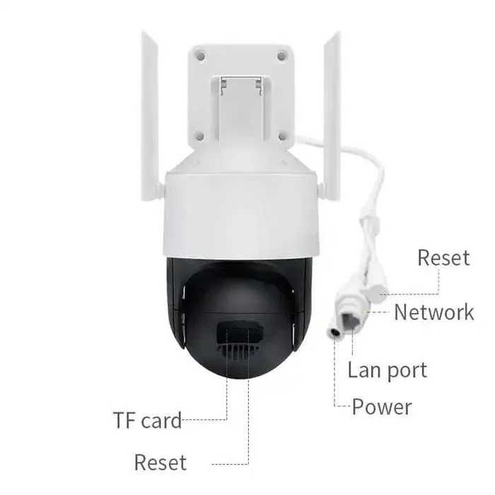 Куполна въртяща се WI-FI / IP камера модел Q810 12 MP