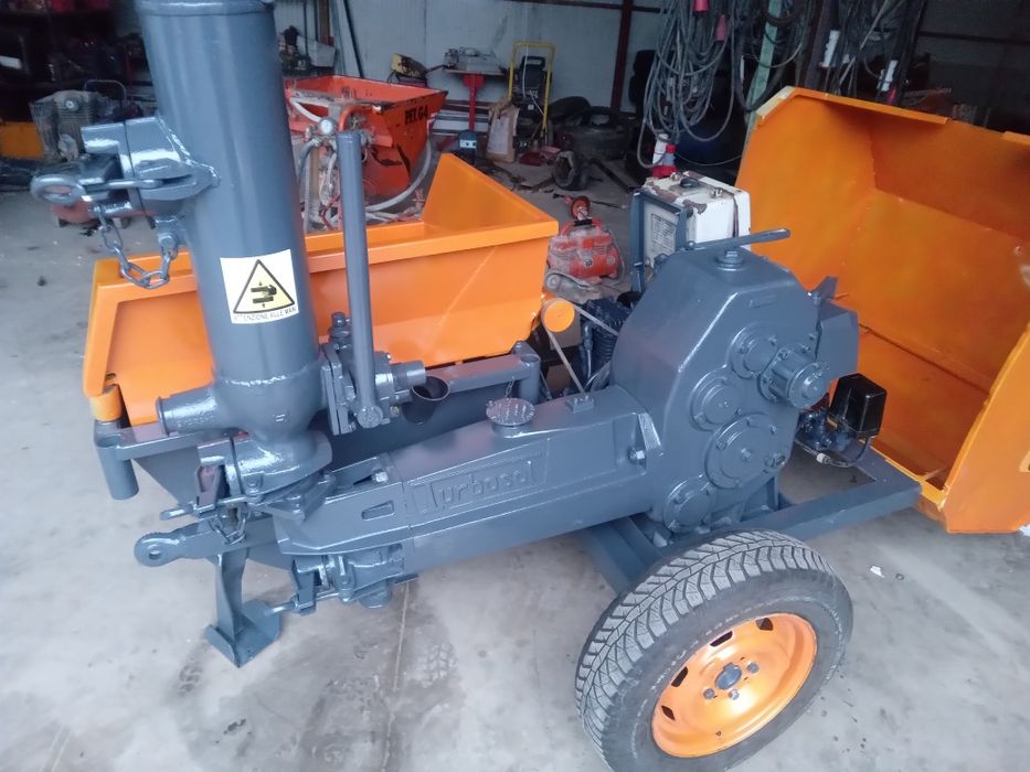 Turbosol uni 30 trifazic ca și noua pompa de tencuit