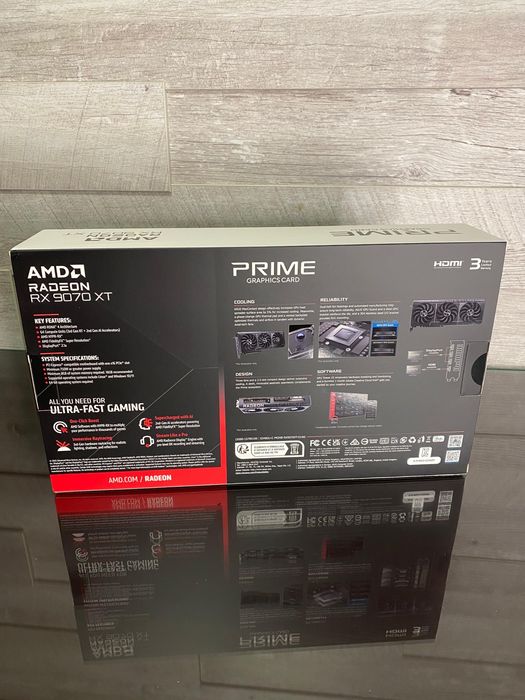 Placa video ASUS AMD RX 9070 XT PRIME-RX9070XT-O16G