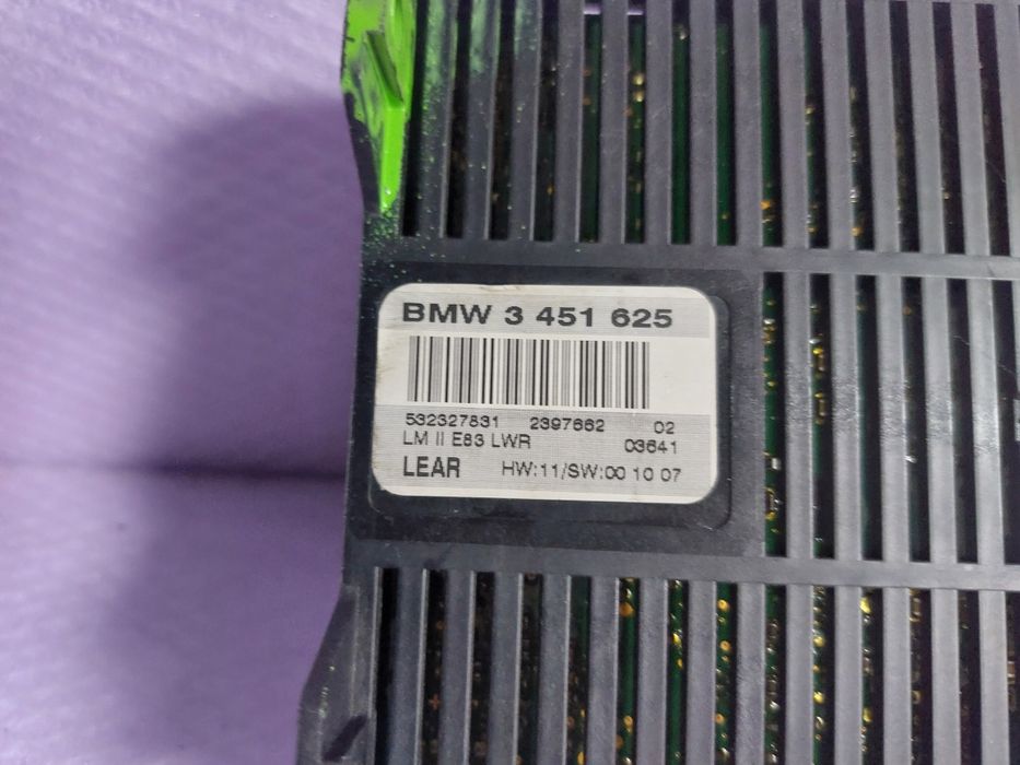 Modul control lumini BMW X3 E83 Cod 3451625