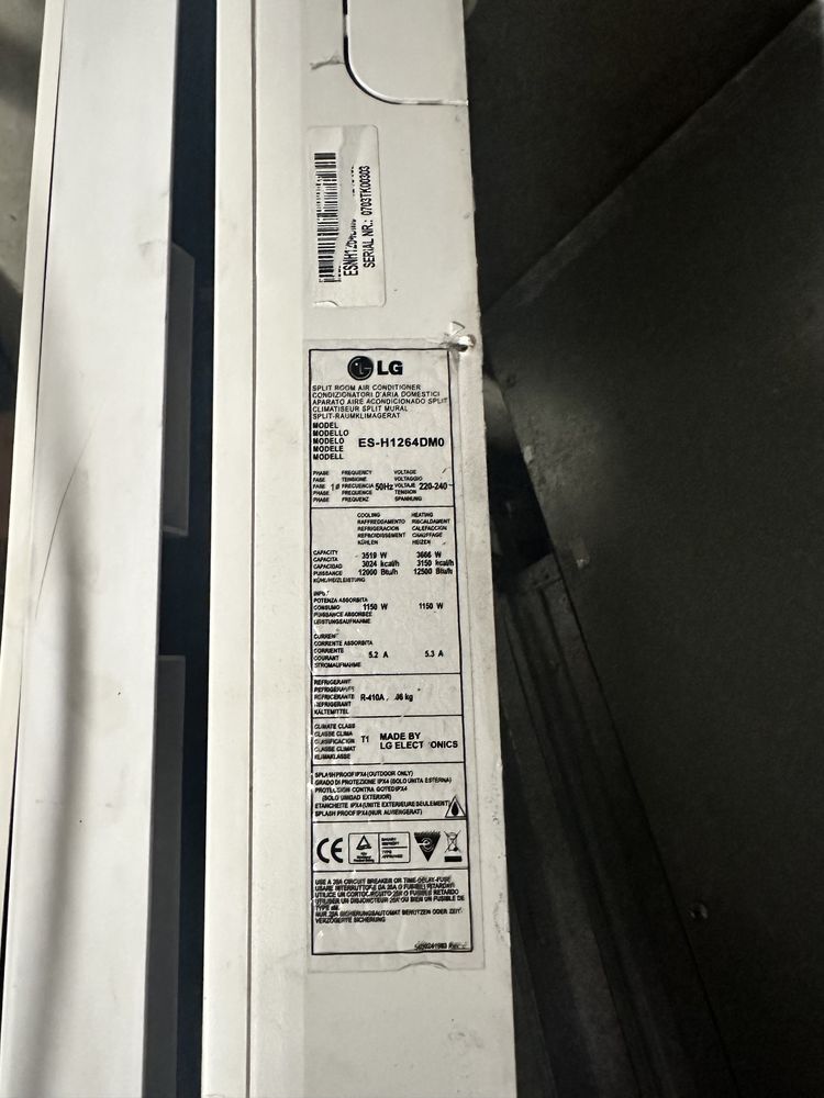 Климатик LG neo plasma за скрап/резервни части