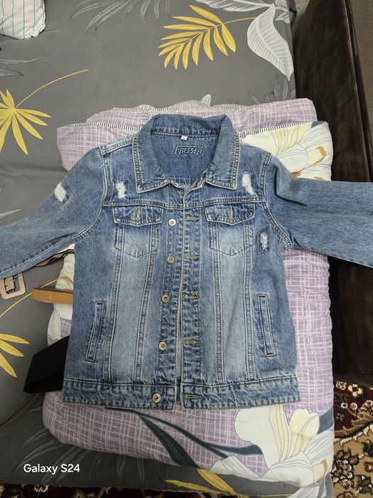 Джинсовая курточка.До 11 лет