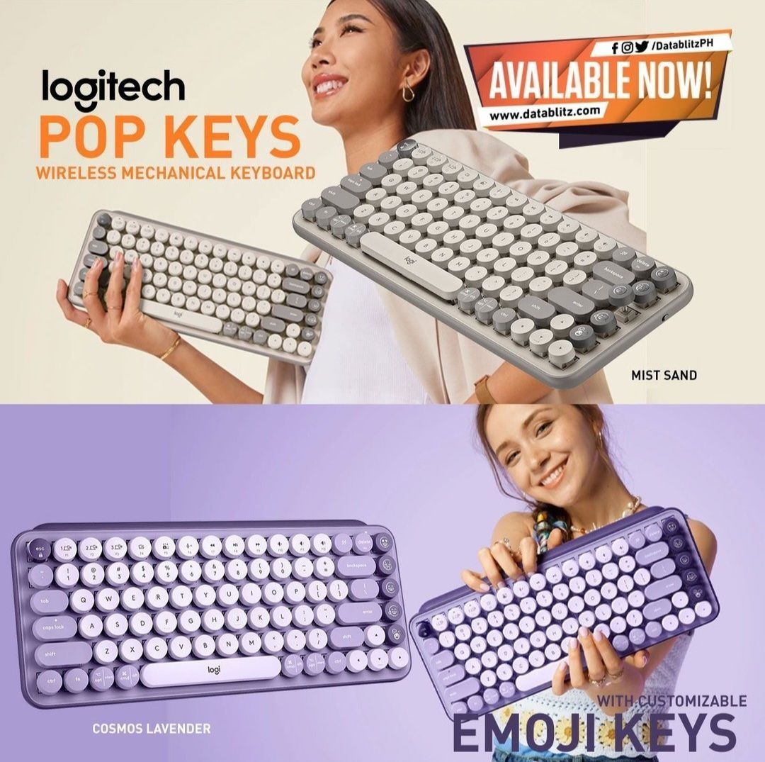 СКИДКА! Беспроводная Механическая Клавиатура Logitech POP KEYS