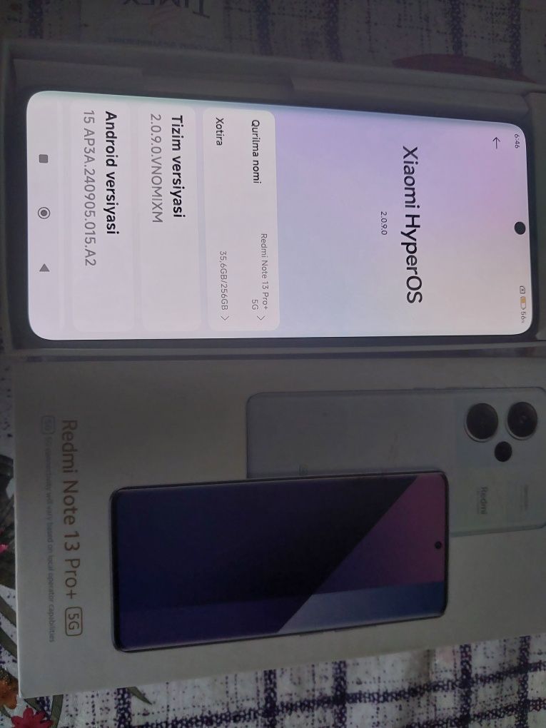 Redmi not 13 pro plus 5g