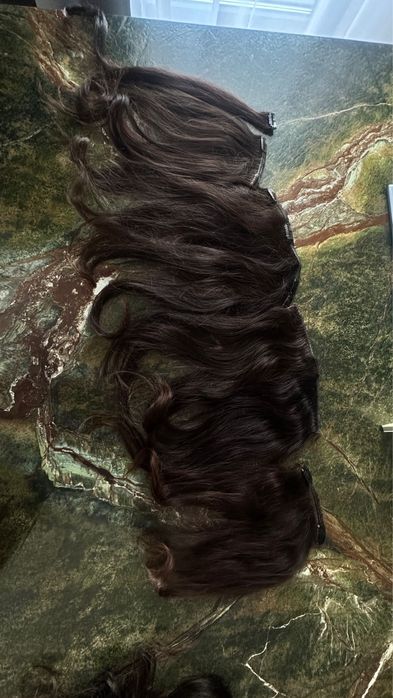 Vand extensii din par naturale, extravolum, 50cm