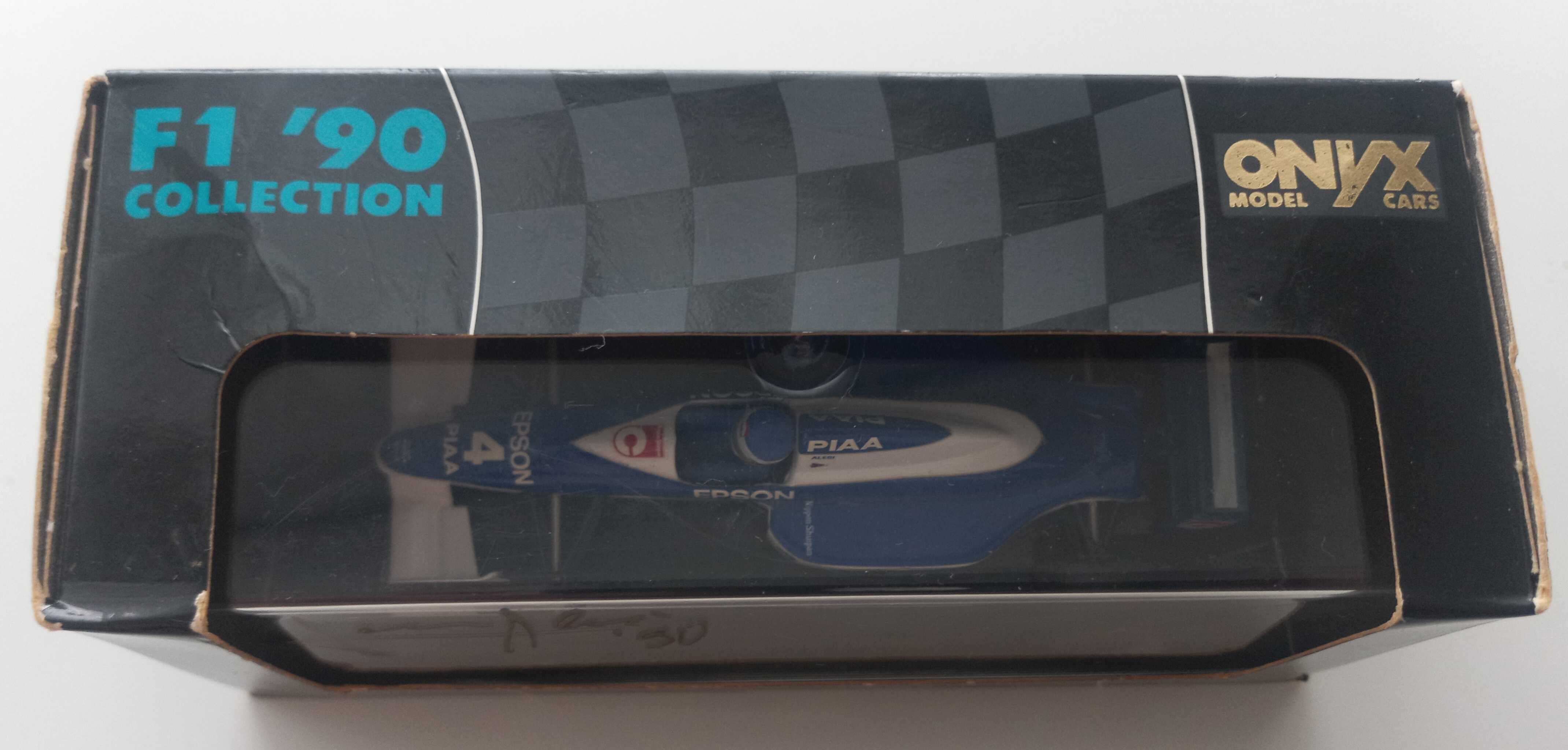 1/43 Tyrell-Ford 019 Jean Alesi by Onyx с автограф от Алези!