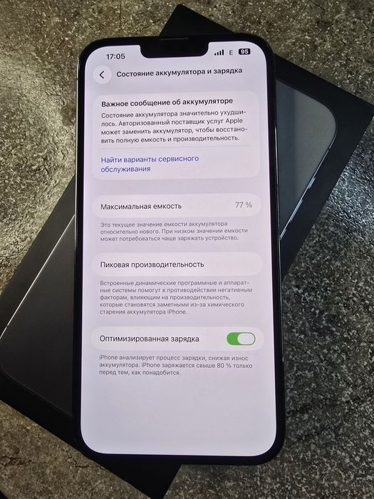 iPhone 13 Pro max 256 Gb karobka