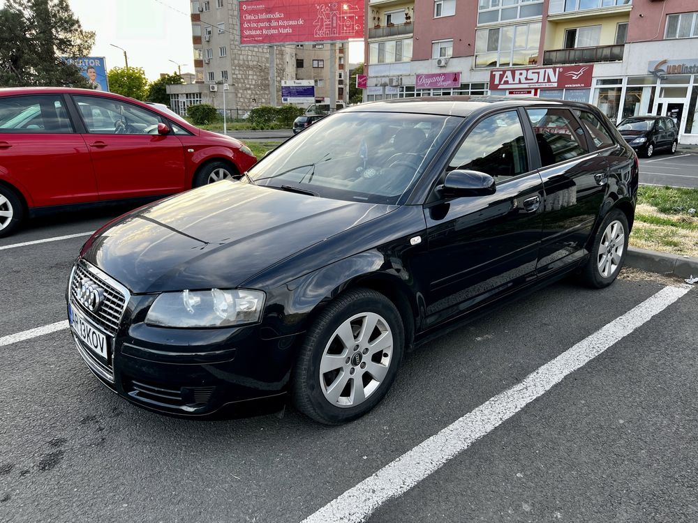 Audi A3 Sportback 1,9 TDI, 8P, an 2008, cutie automată, înmatriculat