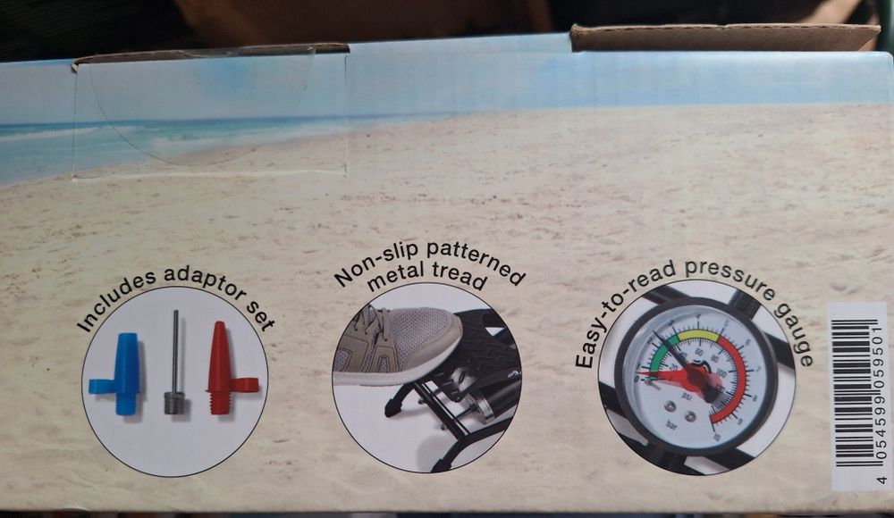 Крачна помпа и ръчна помпа ХЛ на Crivit чисто нова