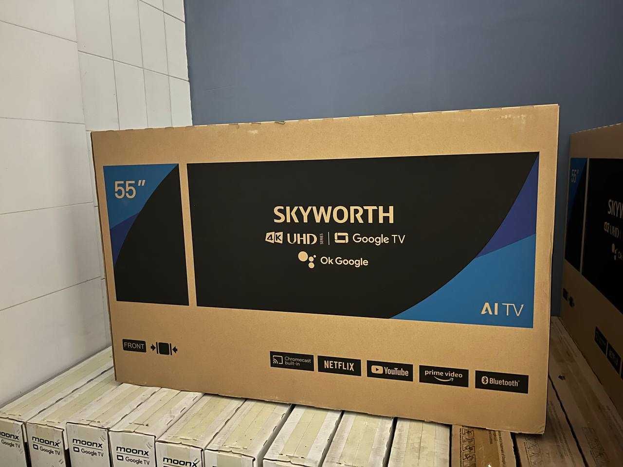 Телевизор SKYWORTH в широком ассортименте установка есть доставка есть