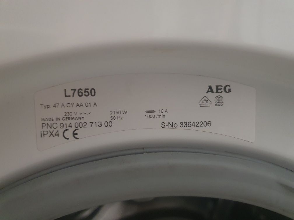 Пералня AEG Oko-Lavamat 7650 Update
