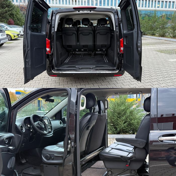 Mercedes Vito 116 V Class 8+1 Locuri 2018 163 CP* 2 Uși Culisante Auto